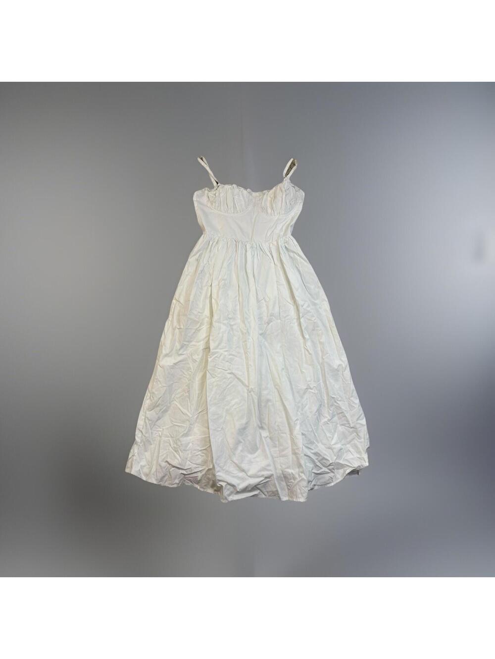 Forever 21 White Evening Dress Us Small